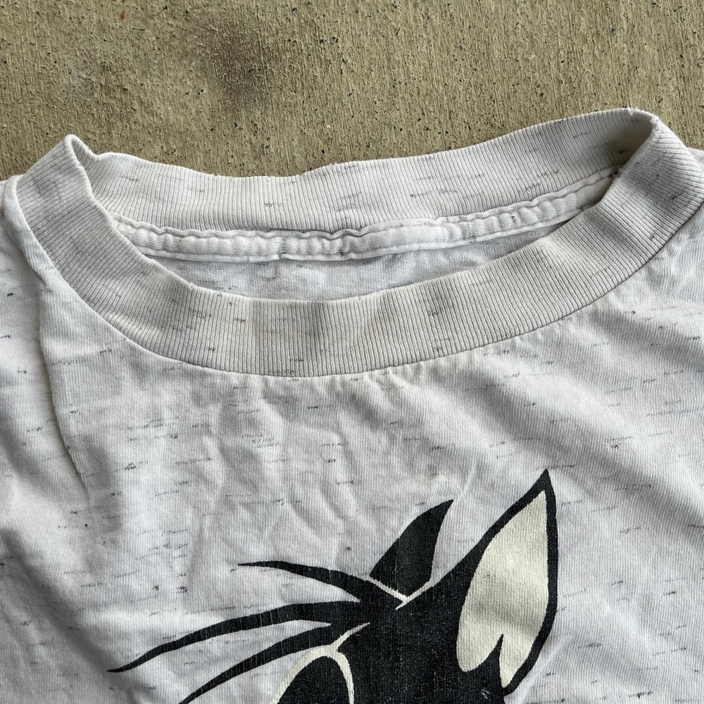 1993 Looney Tunes Sylvester the Cat Hmmm Fresno Eh Graphic‎ T Shirt Mens - Picture 3 of 7